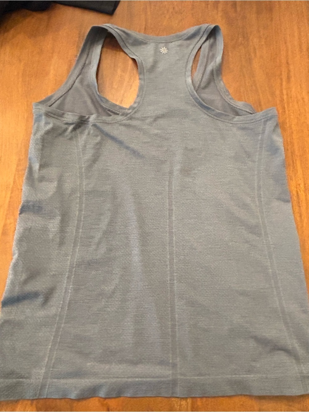 Athleta Grey Racerback Performance Tank - Large - Picture 4 of 6